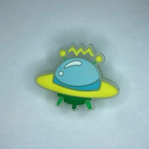 Luminous Spaceship Shoes Charm